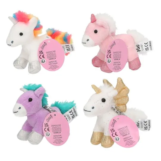 Depesche Ylvi Unicorn Plush Pendant (1pc)