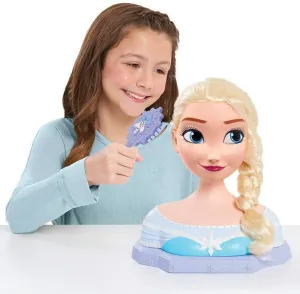 Disney Frozen 2 Deluxe Elsa Snow Queen Deluxe Styling Head