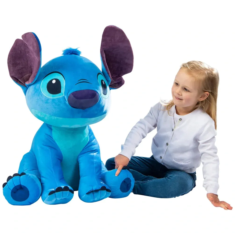 Disney Giant Lilo & Stitch Cuddly Interactive Toy XXL With Sound 60cm