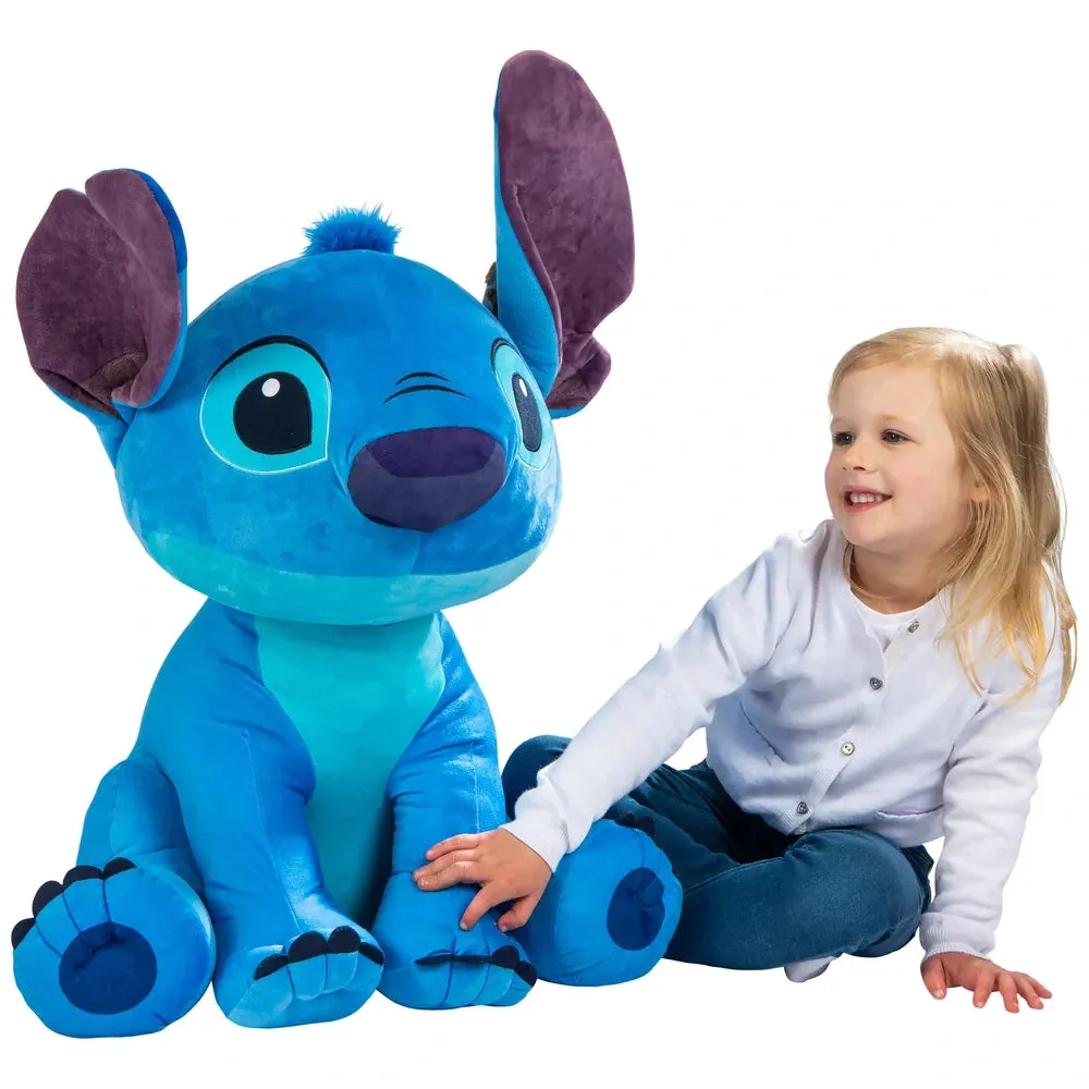 Disney Giant Lilo & Stitch Cuddly Interactive Toy XXL With Sound 60cm