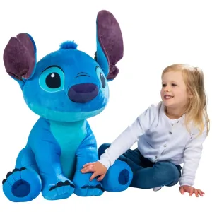 Disney Giant Lilo & Stitch Cuddly Interactive Toy XXL With Sound 60cm