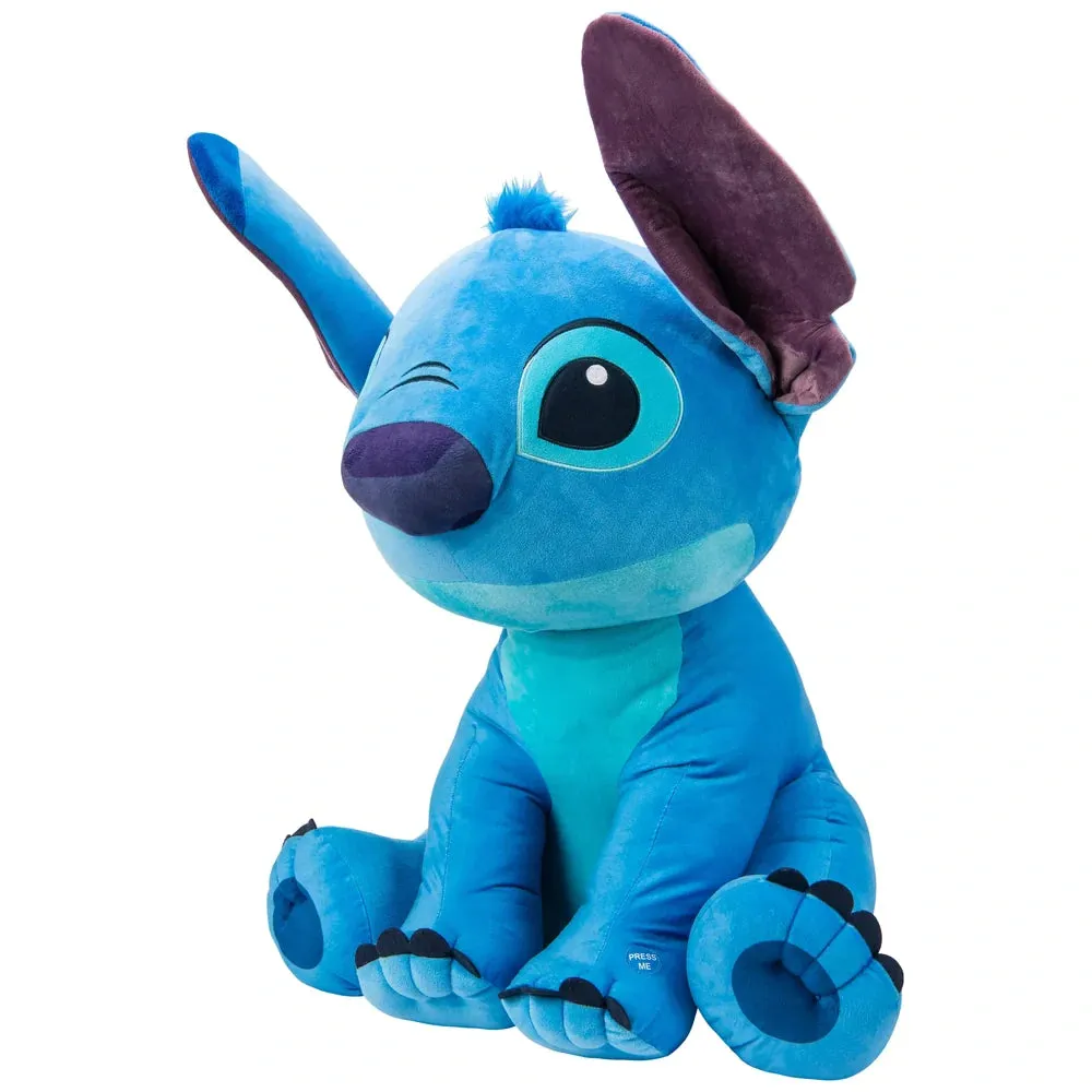 Disney Giant Lilo & Stitch Cuddly Interactive Toy XXL With Sound 60cm