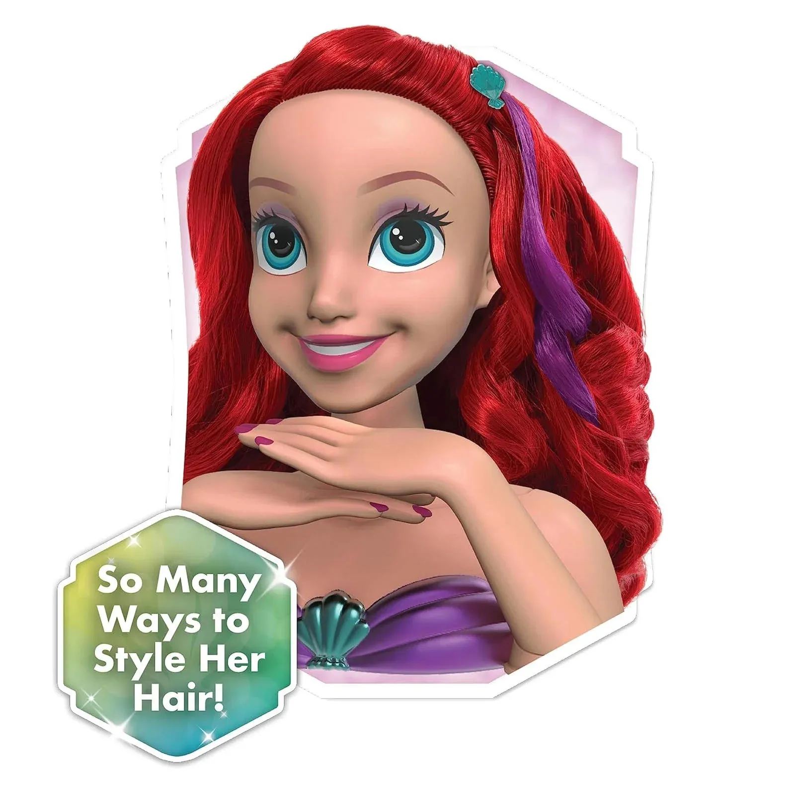 Disney Princess Feature Spa Styling Head - Ariel