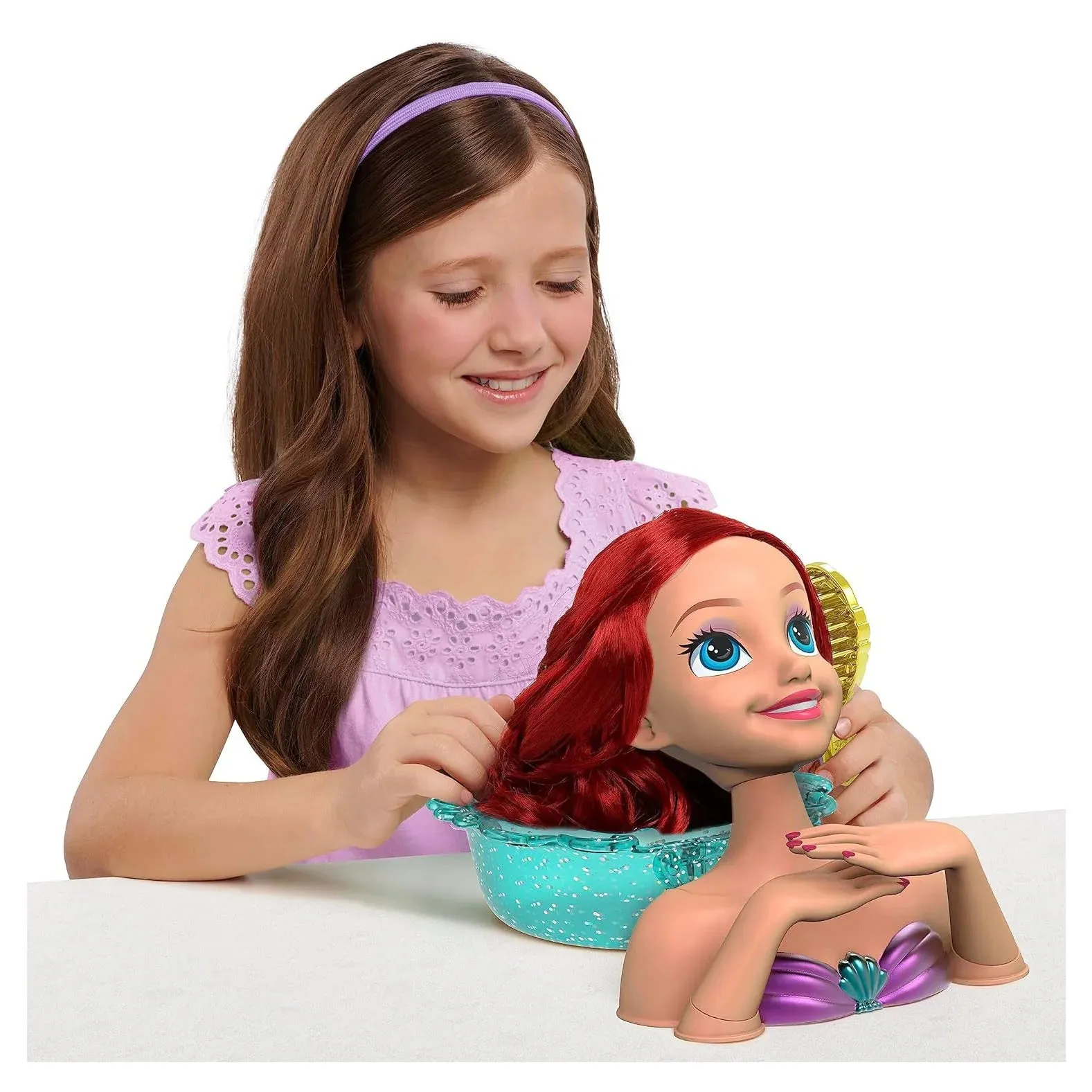Disney Princess Feature Spa Styling Head - Ariel