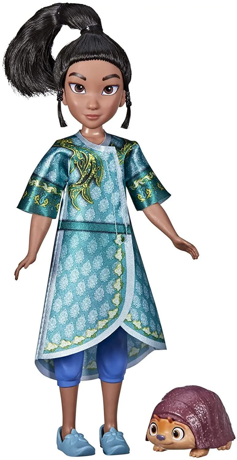 Disney Princess Rai Young Raya And Namaari Fashion Dolls 2-Pack