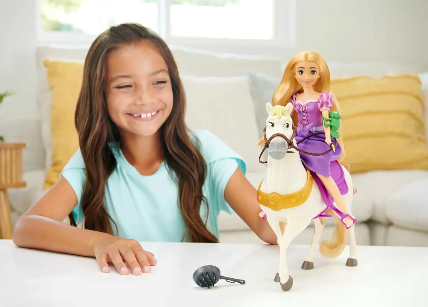 Disney Princess Rapunzel Doll with Maximus Horse