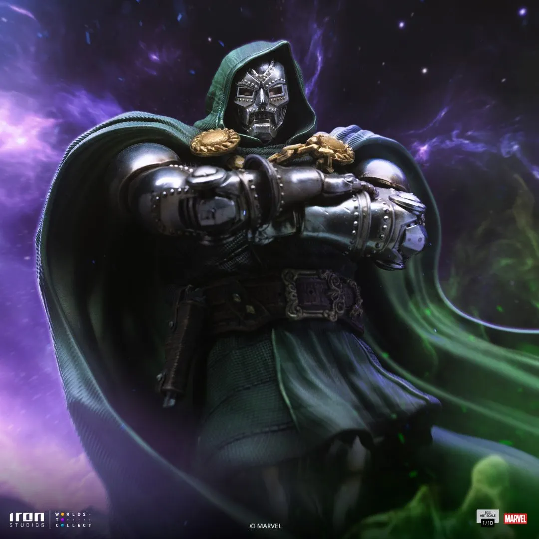 Doctor Doom Art Statue By Iron Studios