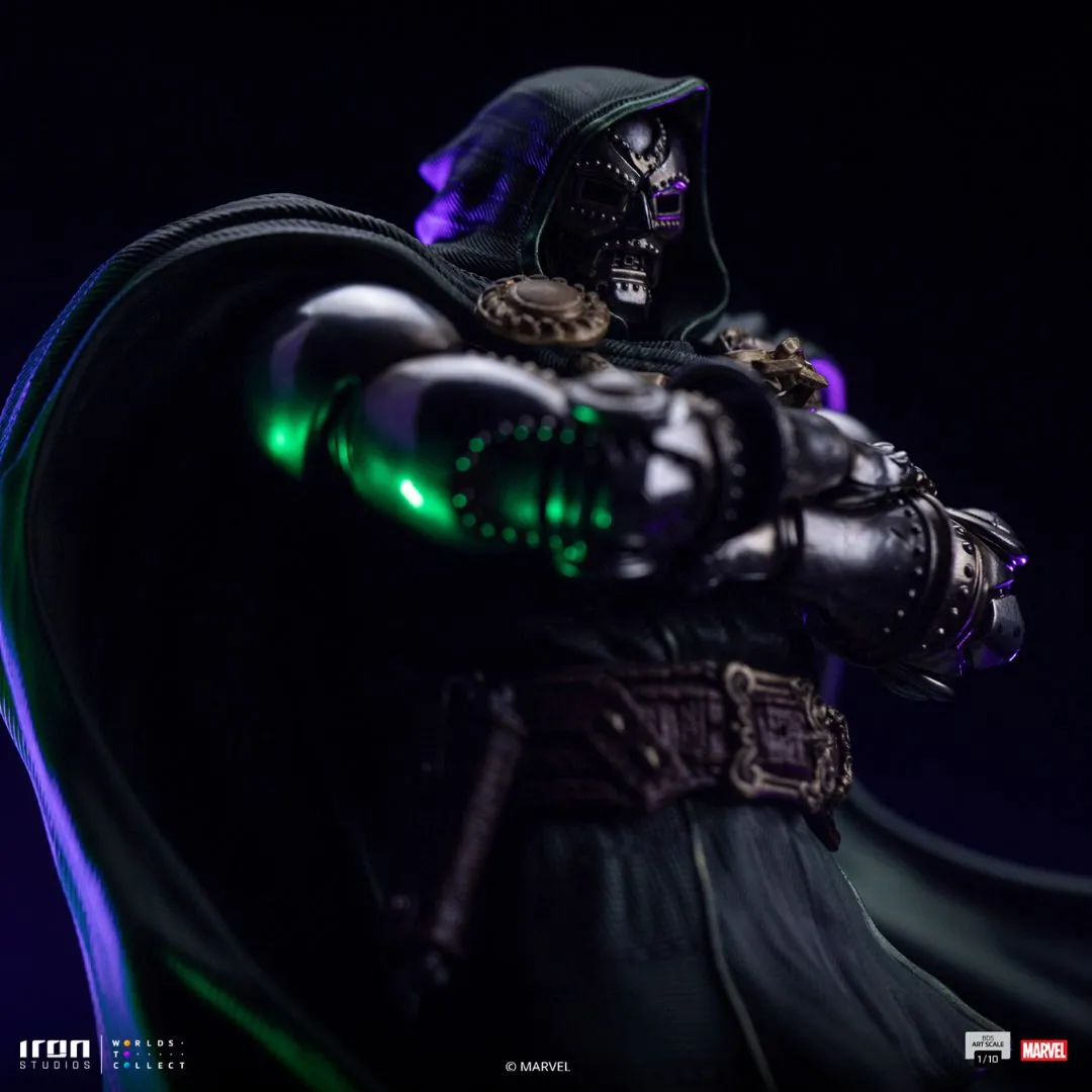 Doctor Doom Art Statue By Iron Studios