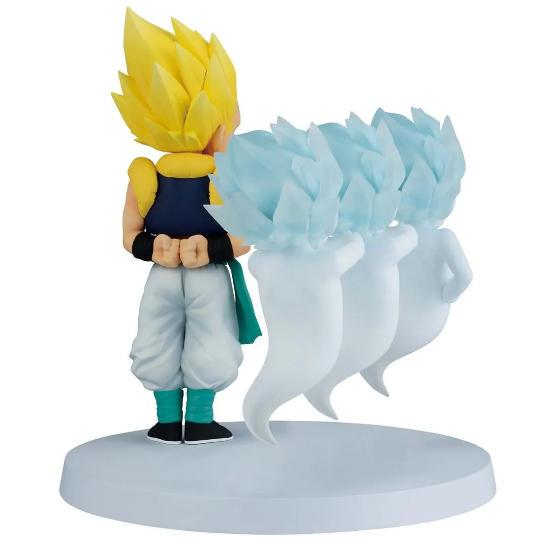 Dragon Ball Z Super Saiyan Gotenks And Ghost Dragon History Ii Revible Moment Statue By Bandai