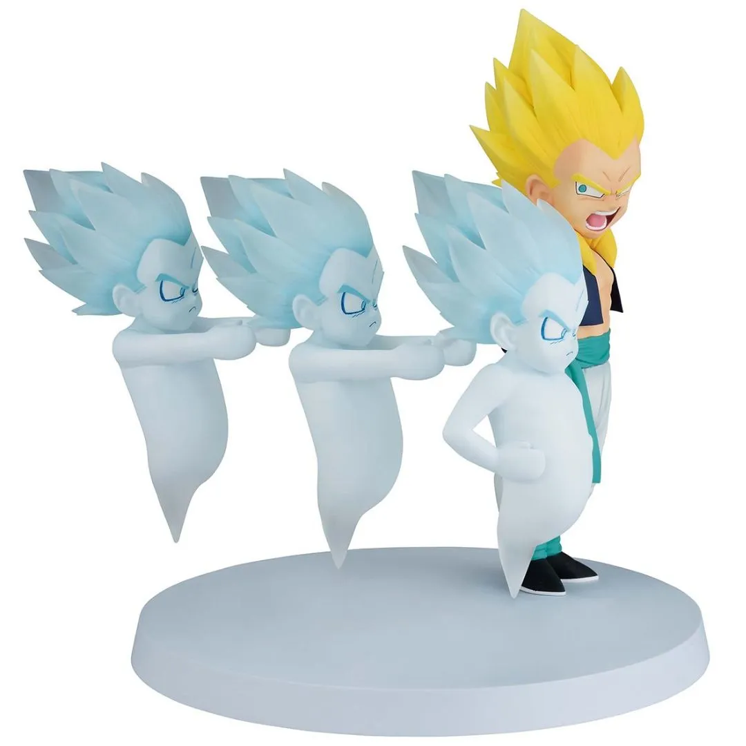 Dragon Ball Z Super Saiyan Gotenks And Ghost Dragon History Ii Revible Moment Statue By Bandai
