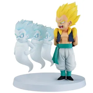 Dragon Ball Z Super Saiyan Gotenks And Ghost Dragon History Ii Revible Moment Statue By Bandai