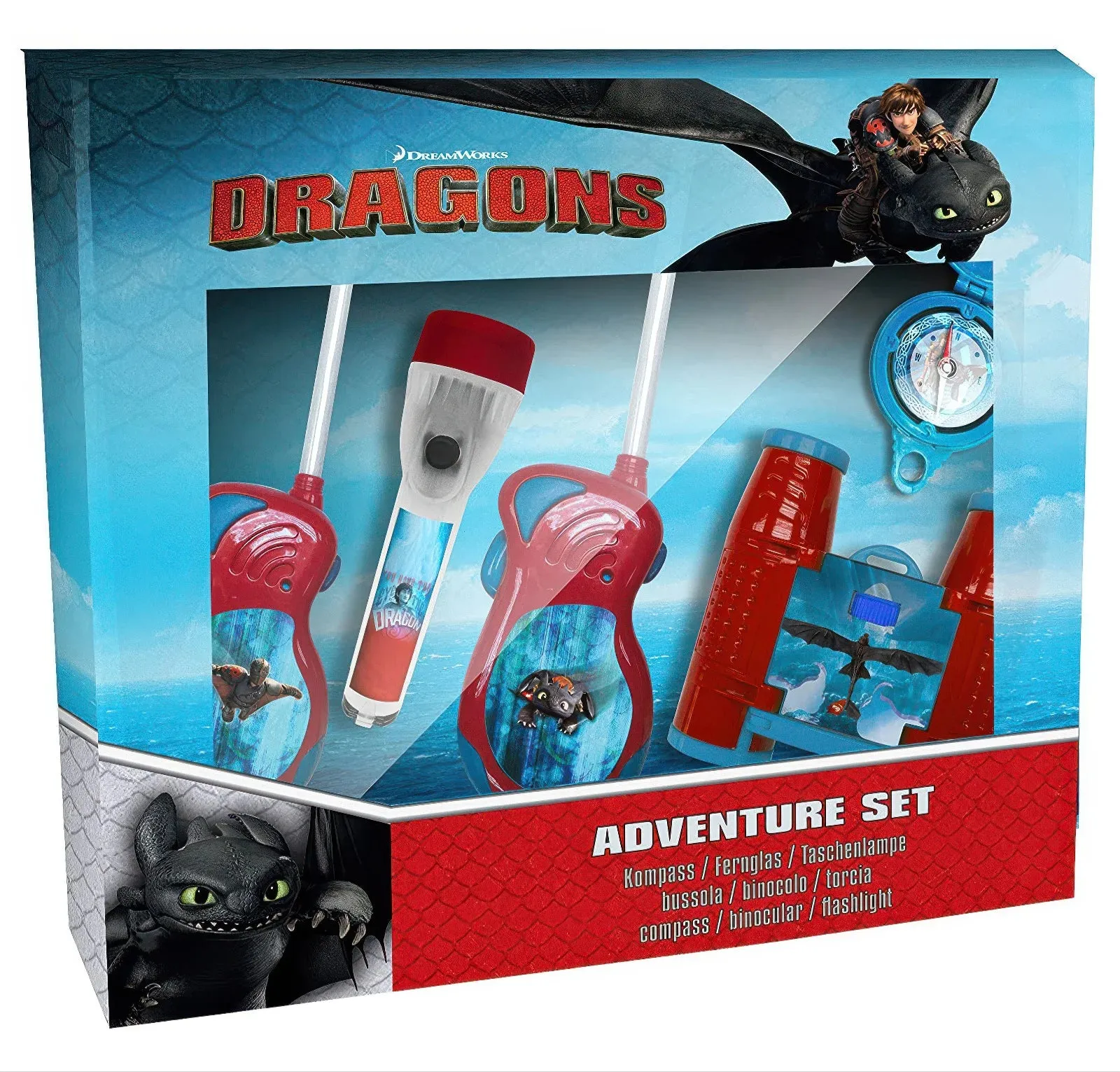 Dragons Adventure 5 Pc Set Walkie Talkies