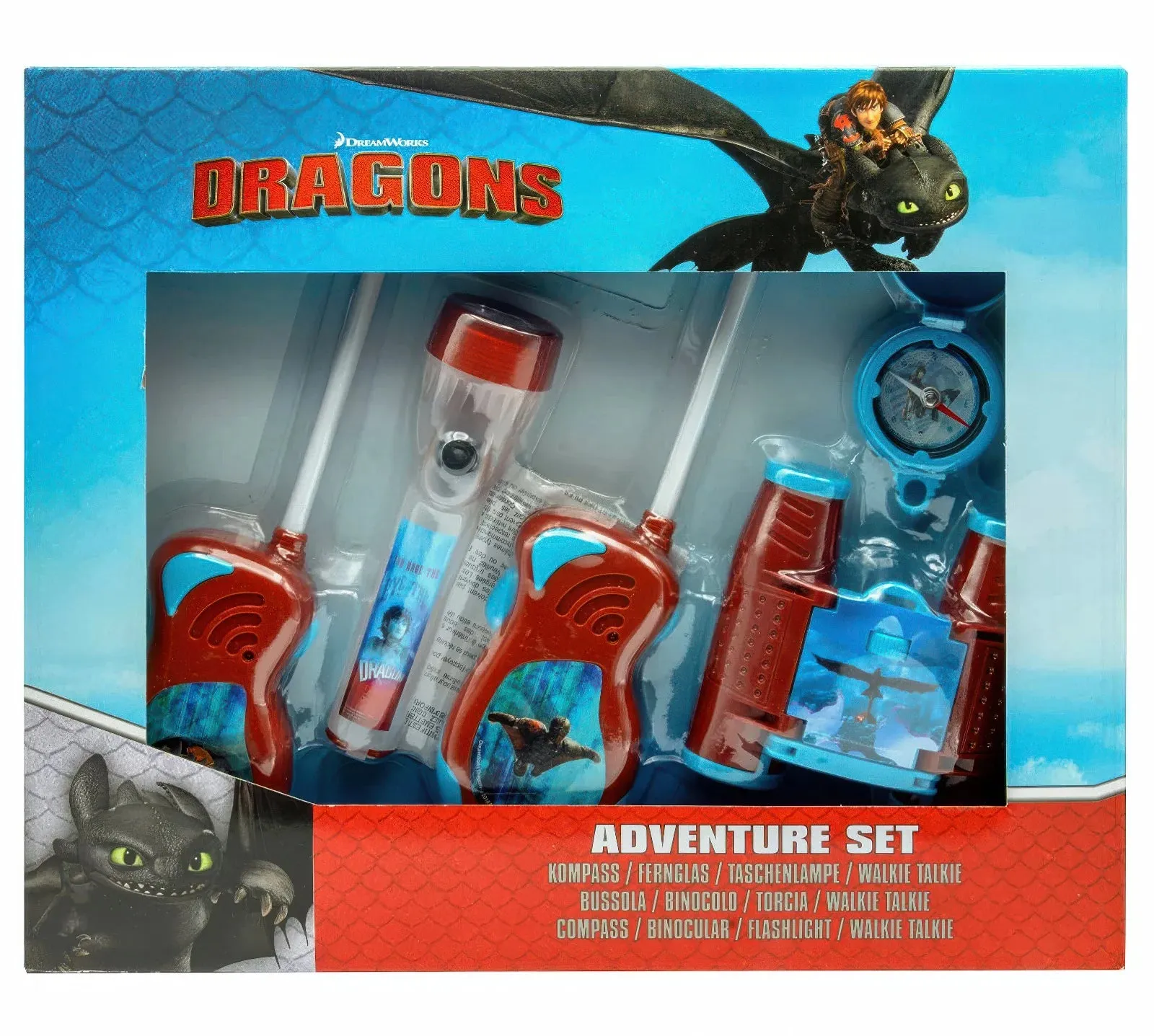 Dragons Adventure 5 Pc Set Walkie Talkies