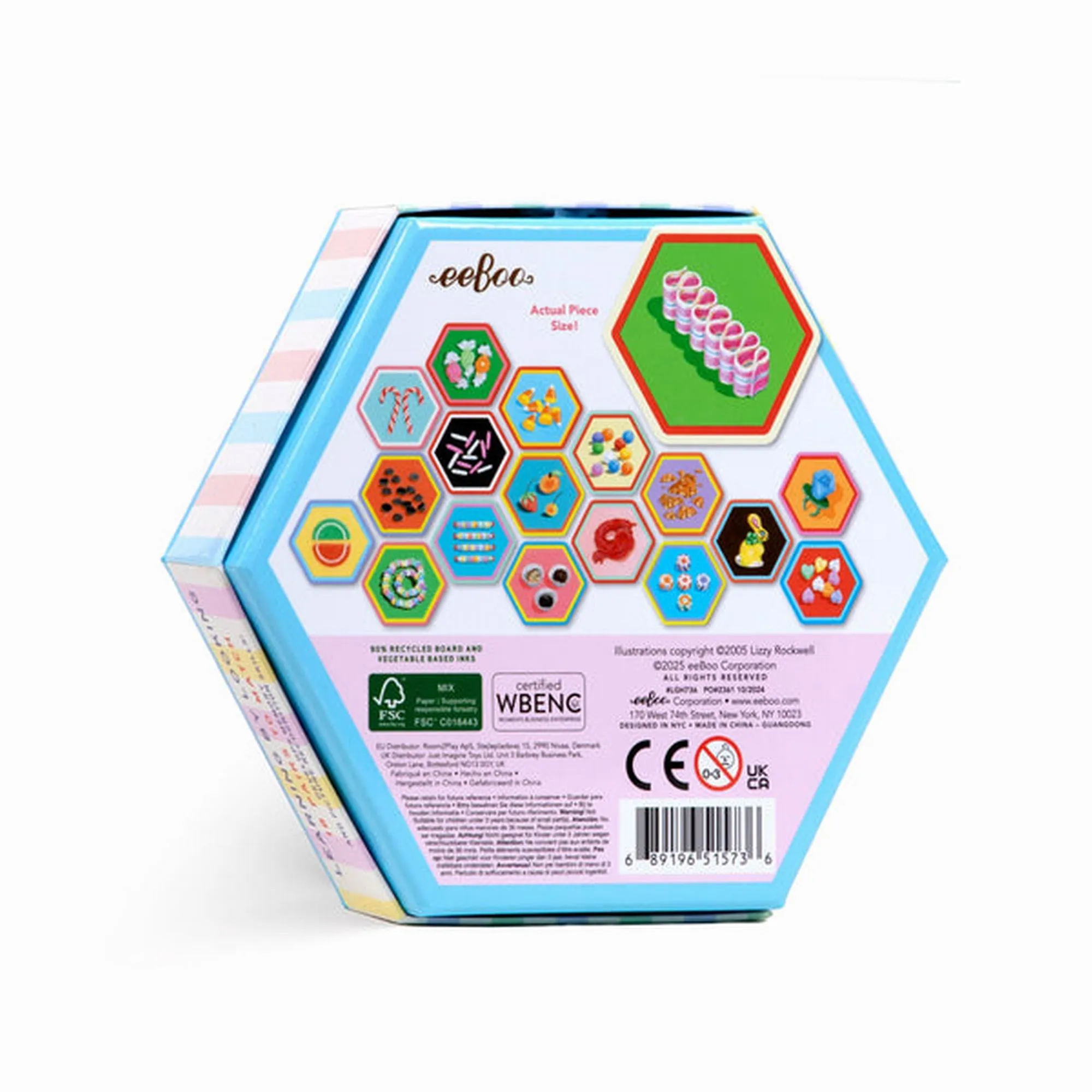 eeBoo Candy Little Hex Matching Game