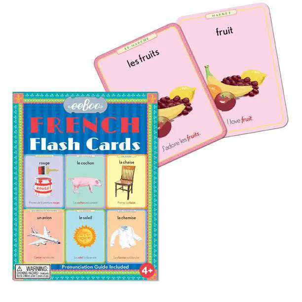 eeBoo French Flash Cards (2ED)