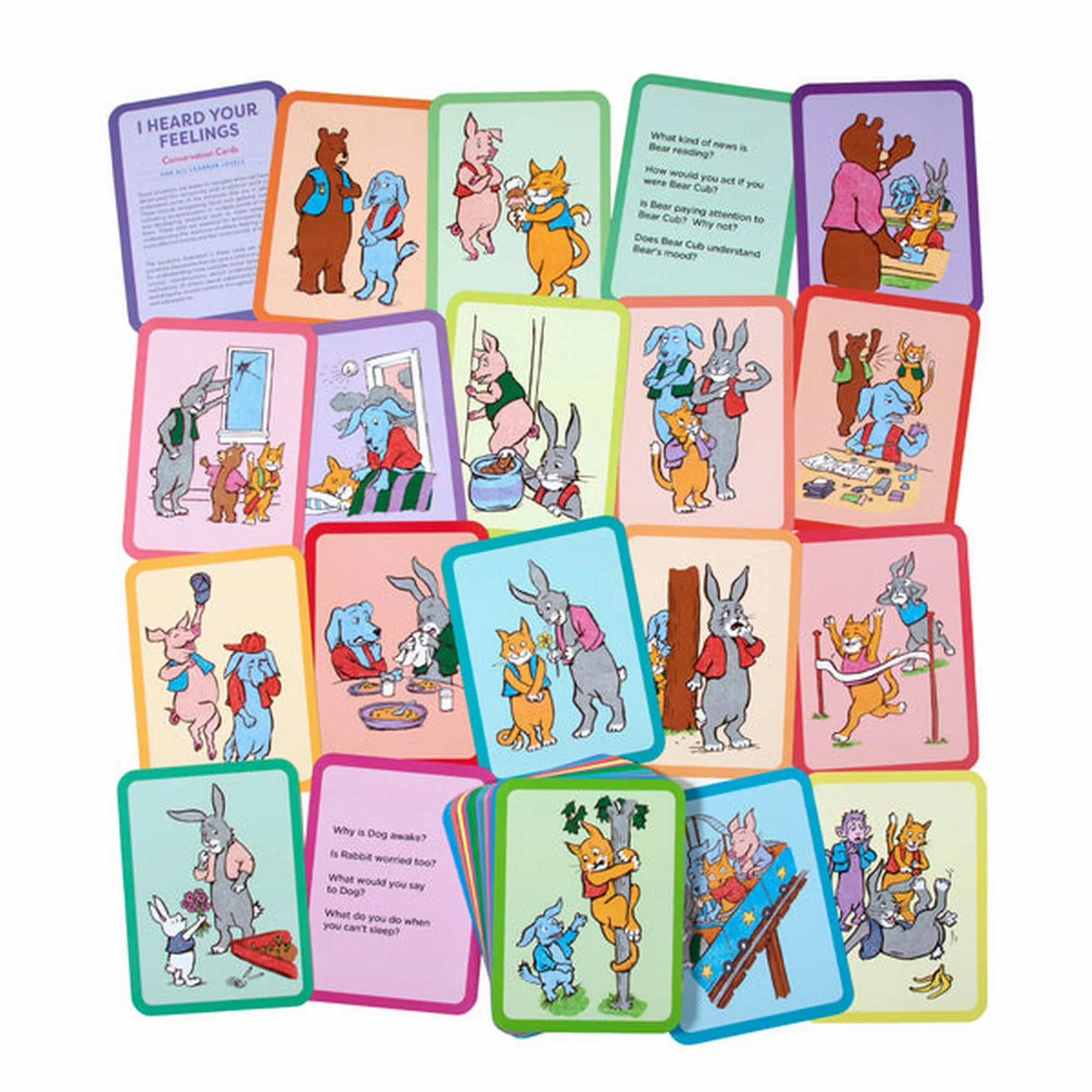 eeBoo I Heard Your Feelings Conversation Cards – New Packaging