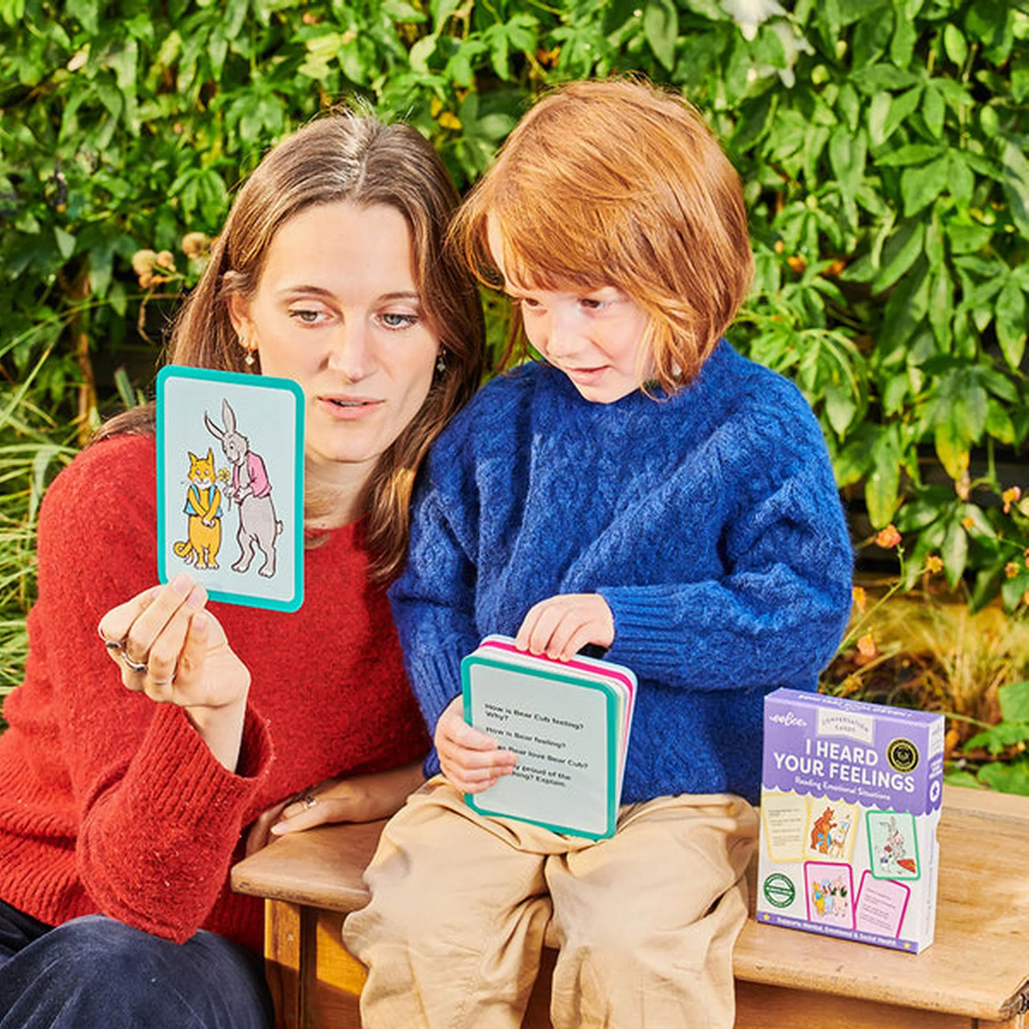 eeBoo I Heard Your Feelings Conversation Cards – New Packaging