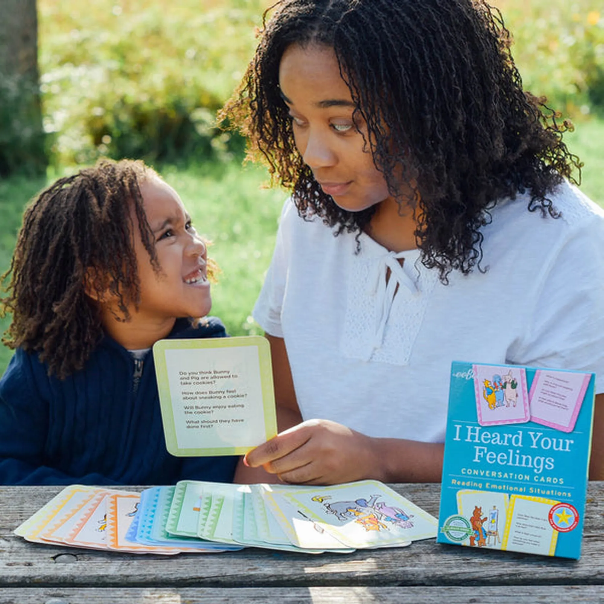 eeBoo I Heard Your Feelings Conversation Cards – New Packaging