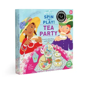 eeBoo Tea Party Spinner Game (2ed)