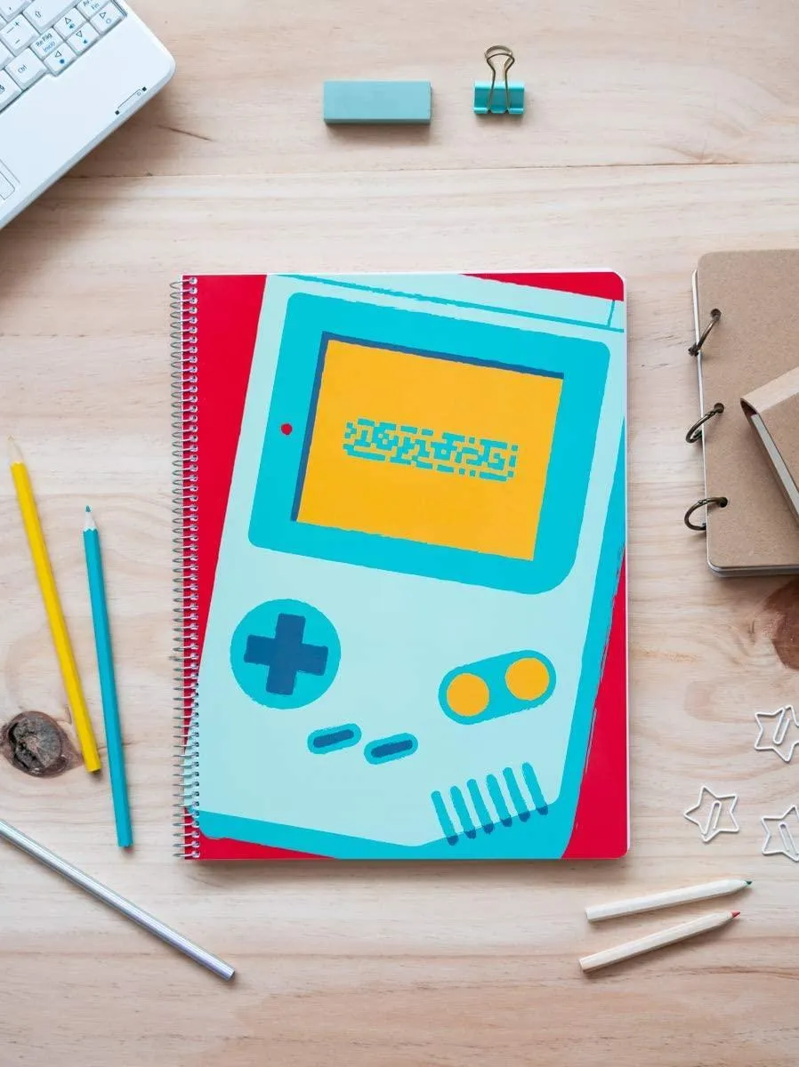Erik Grupo Spiral Notebook A4, Gamer New Collection