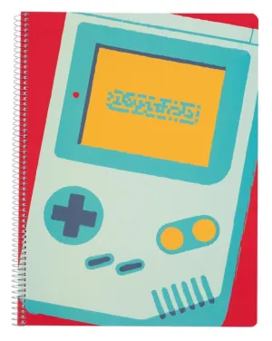 Erik Grupo Spiral Notebook A4, Gamer New Collection