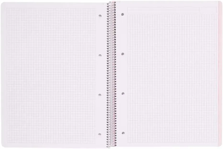 Erik Grupo Spiral Notebook A4, Microperforated, Amelie Pastel Collection
