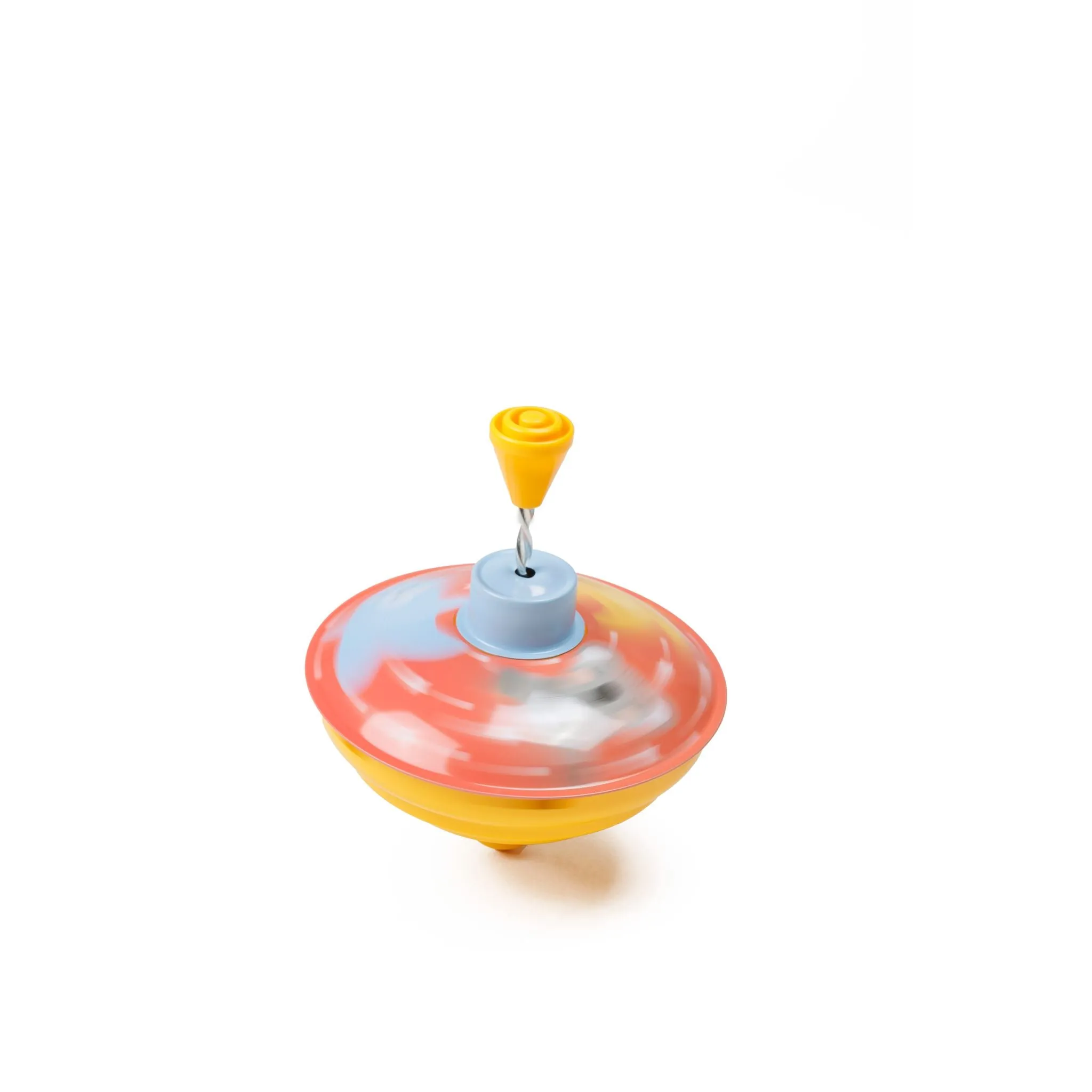 Eurekakids Metallic Peg-Top Orange