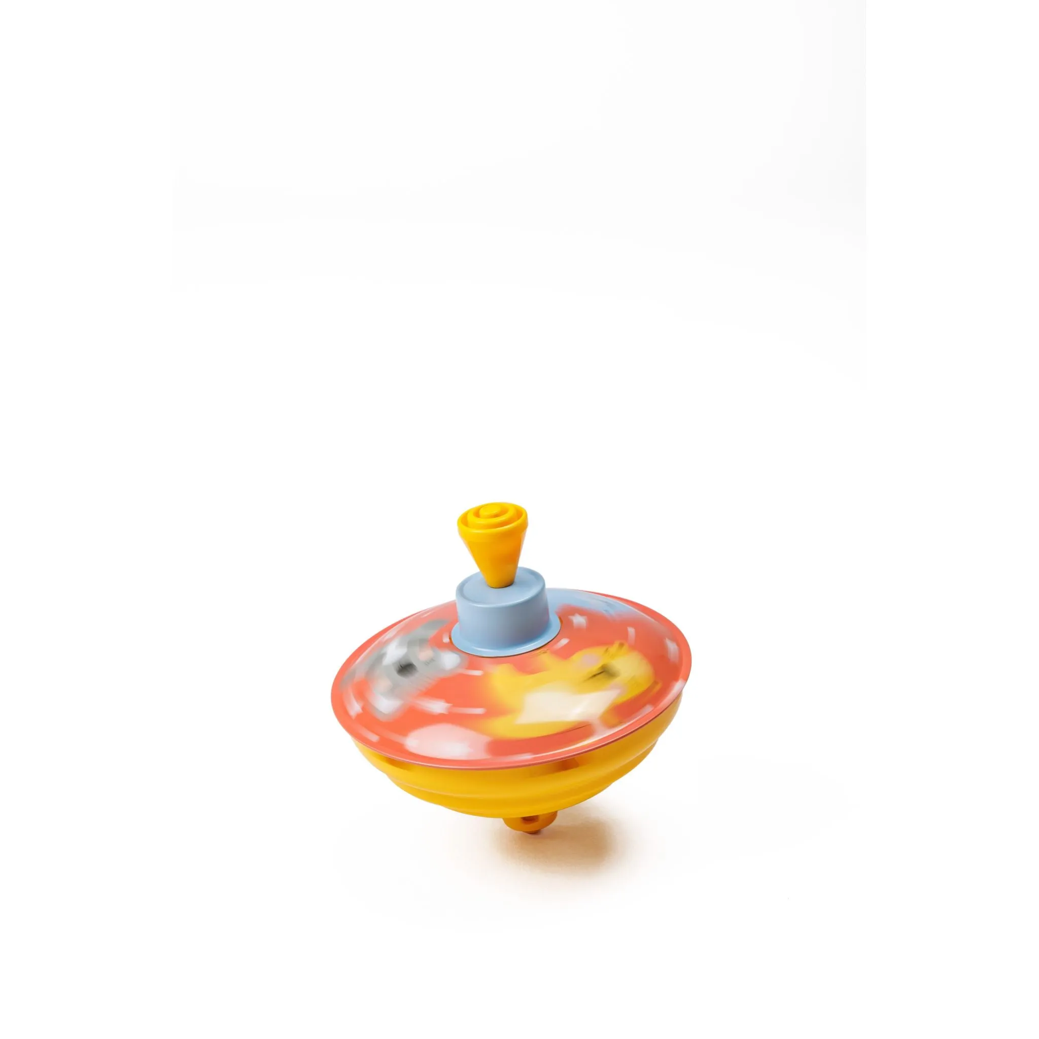 Eurekakids Metallic Peg-Top Orange