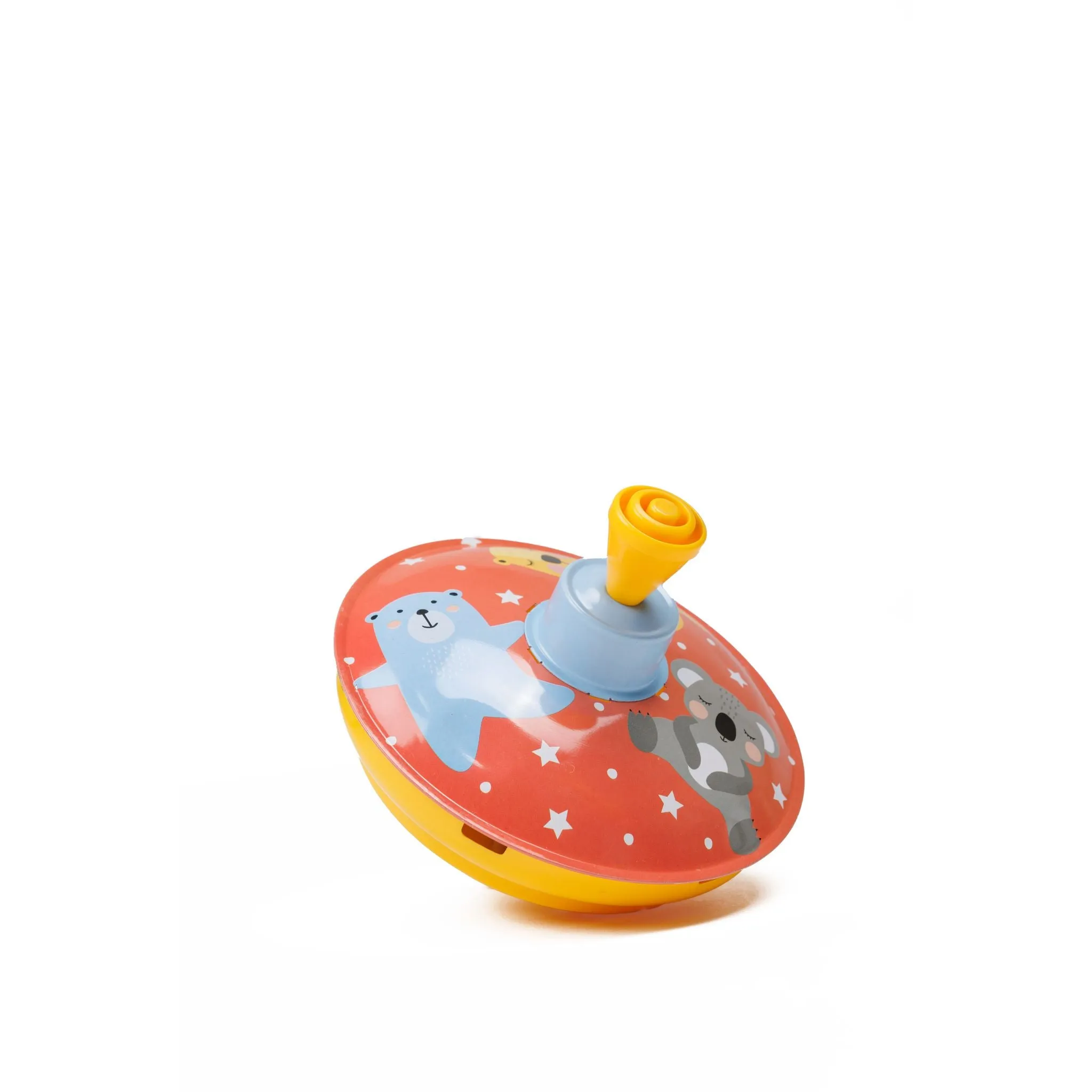 Eurekakids Metallic Peg-Top Orange