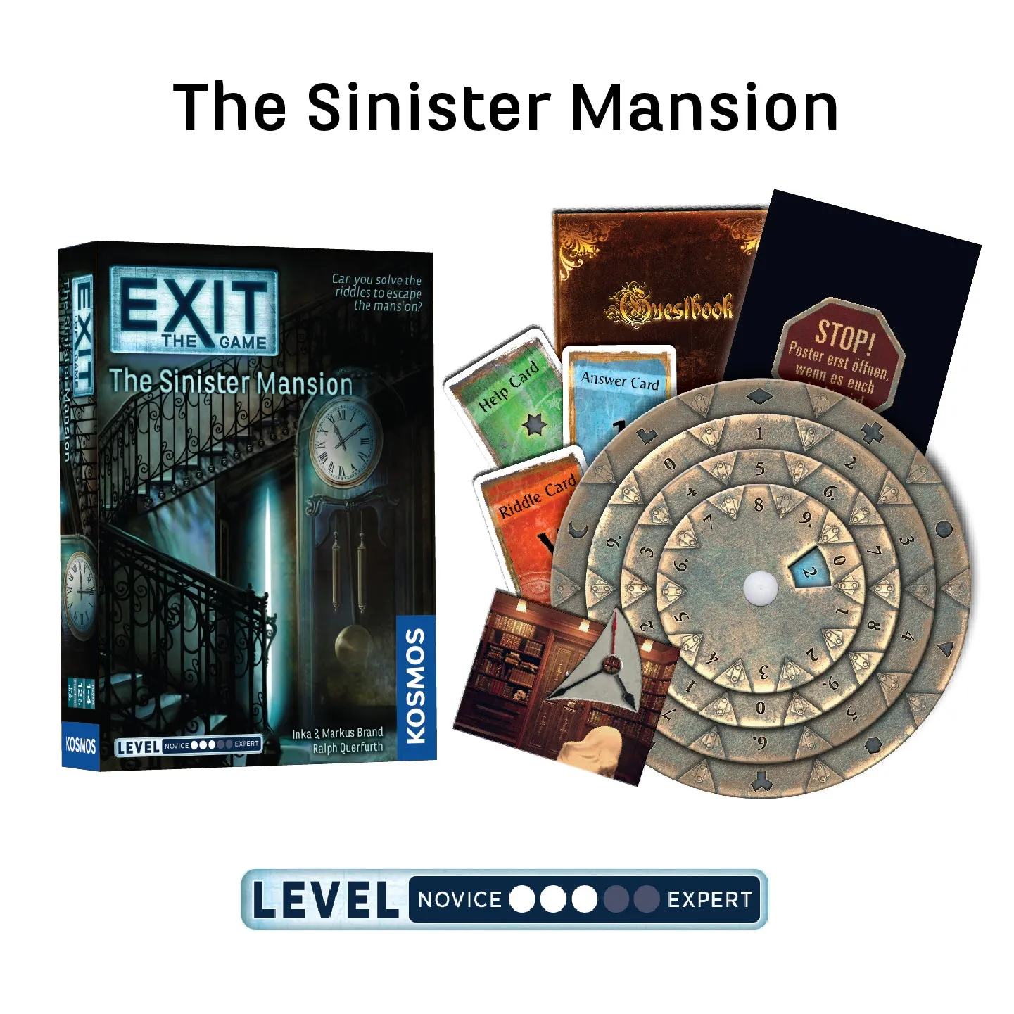 EXIT: The Game, Season 3. Four-Pack: Dead Man on the Orient Express, The Sinister Mansion, The Sunken Treasure, and The Mysterious Museum