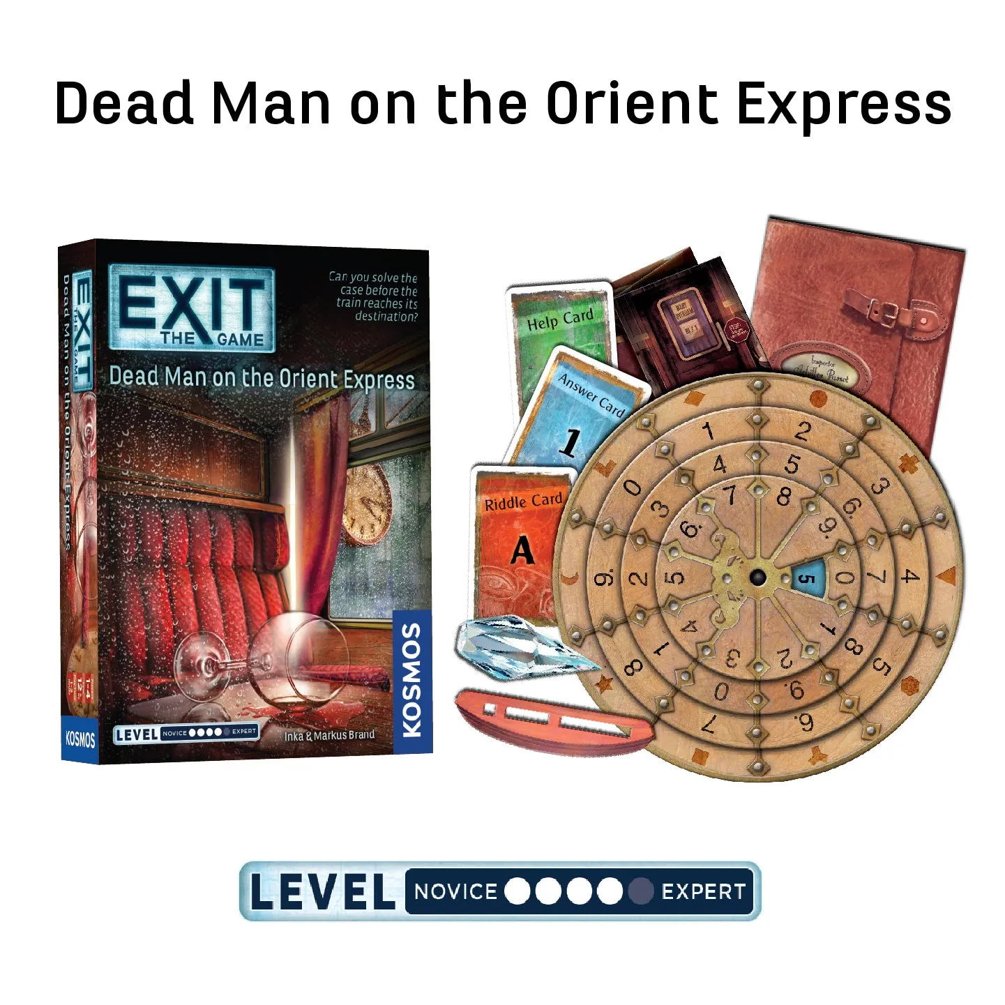 EXIT: The Game, Season 3. Four-Pack: Dead Man on the Orient Express, The Sinister Mansion, The Sunken Treasure, and The Mysterious Museum