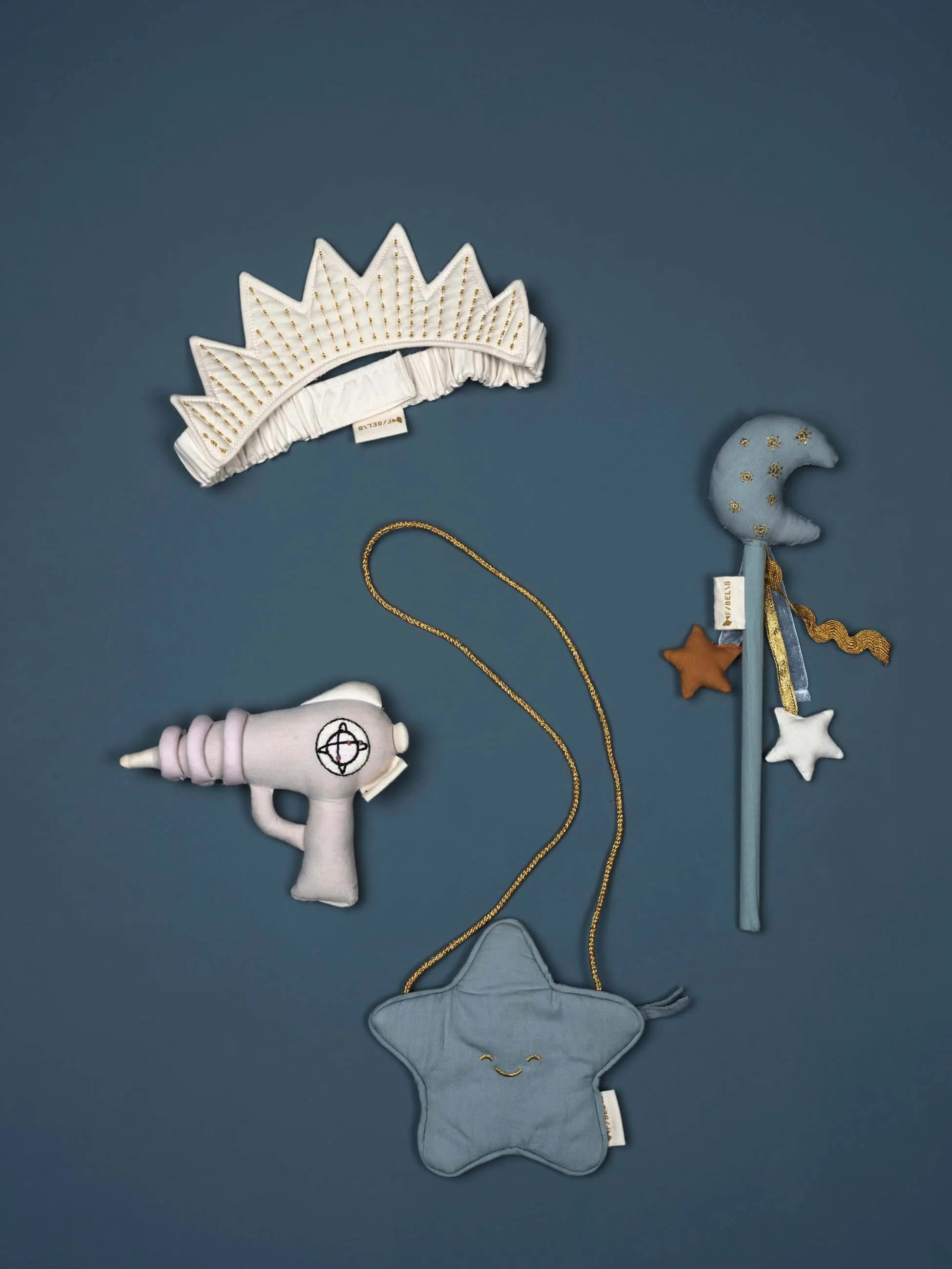 Fabelab Dress Up | Moon Fairy Wand and Tiara set