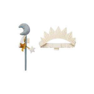 Fabelab Dress Up | Moon Fairy Wand and Tiara set