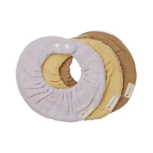 Fabelab RUFFLE Bib | Star Dust | 3 Pack