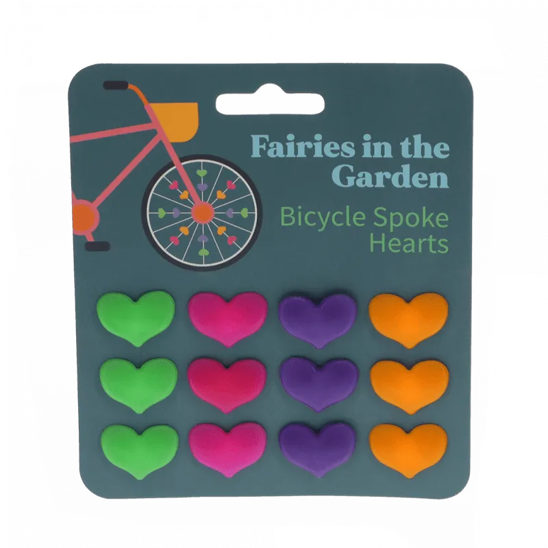 Fairies in the Garden - Bicycle Spokes Hearts