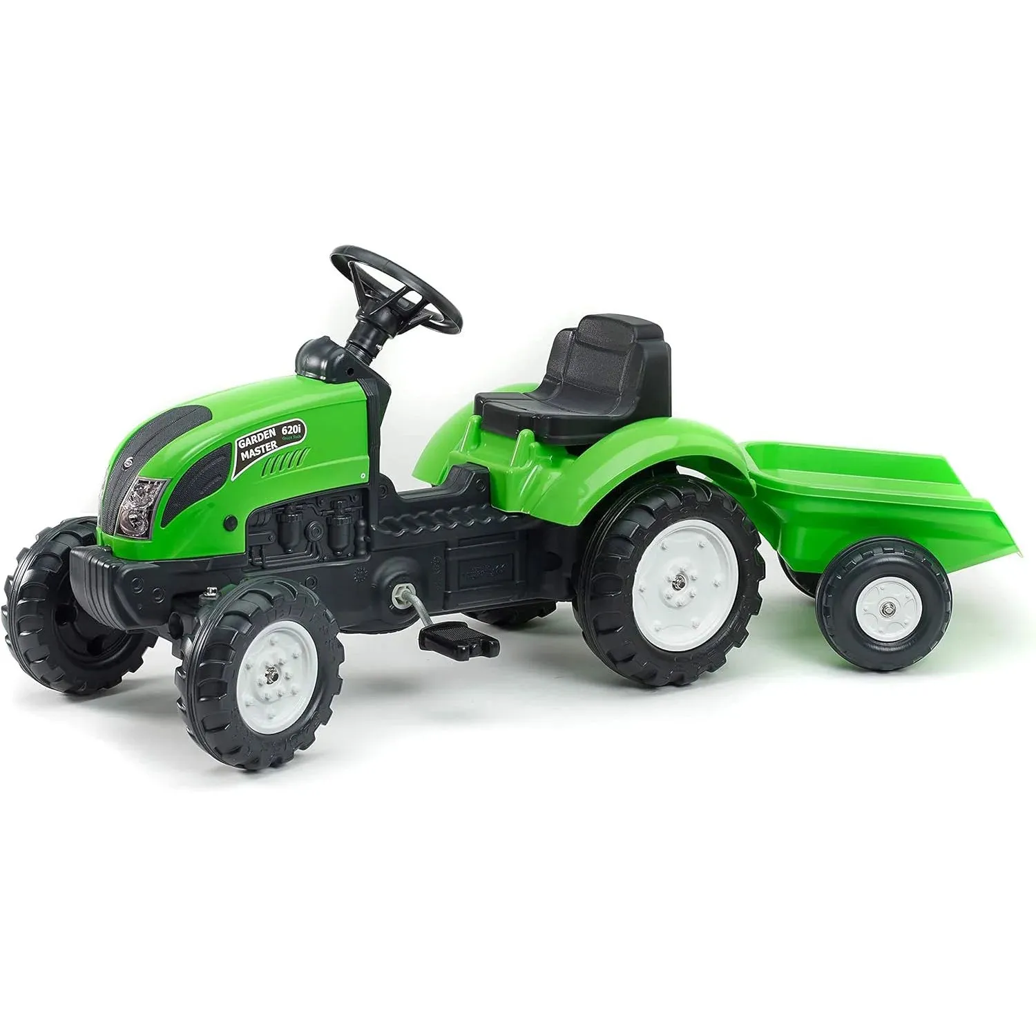Falk Green Garden Master 620i Kids Ride-on with Trailer