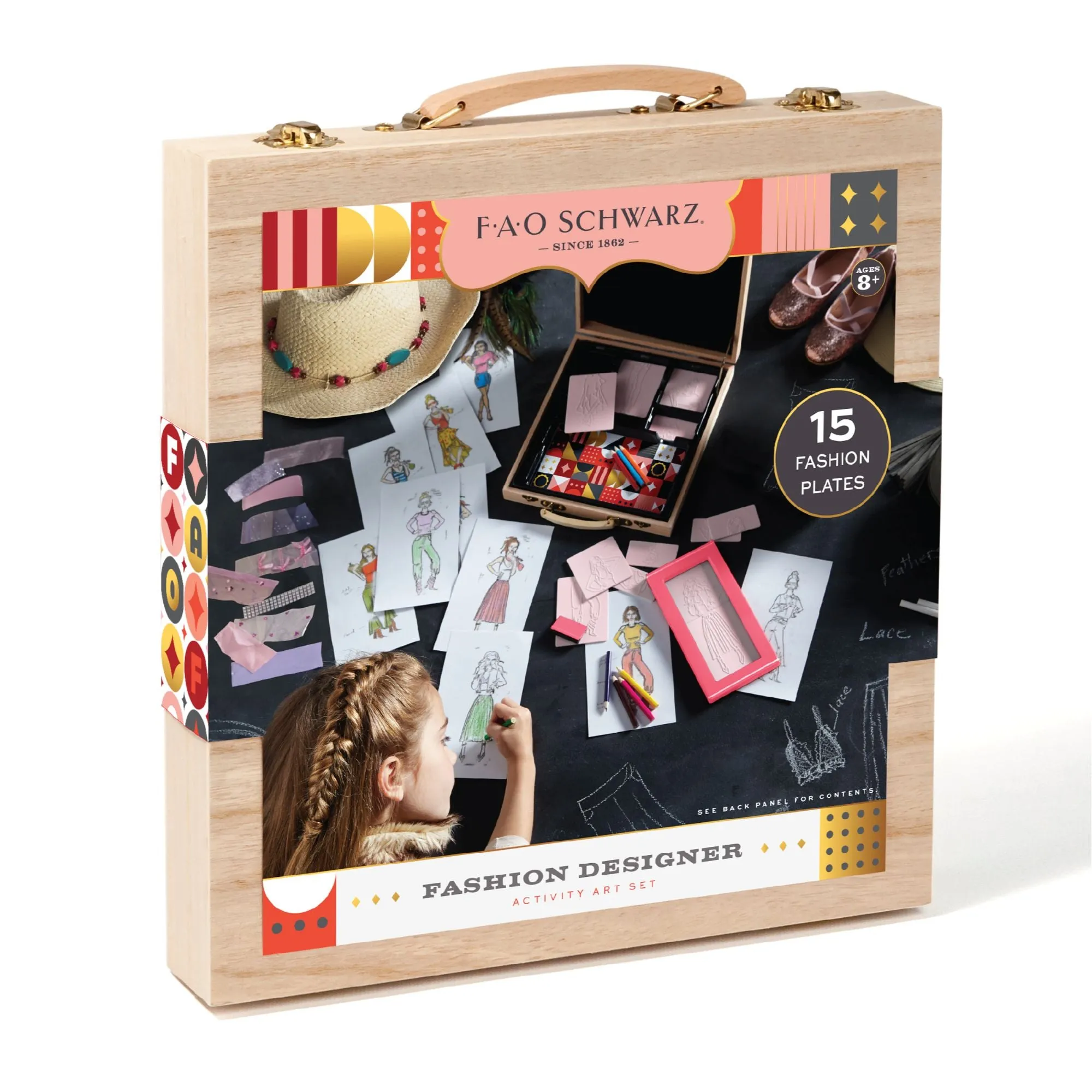 F.A.O. Schwarz Designer Fashion Plates Set