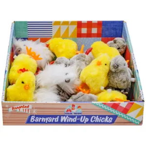 Farm Fresh Barnyard Wind-Up Chicks