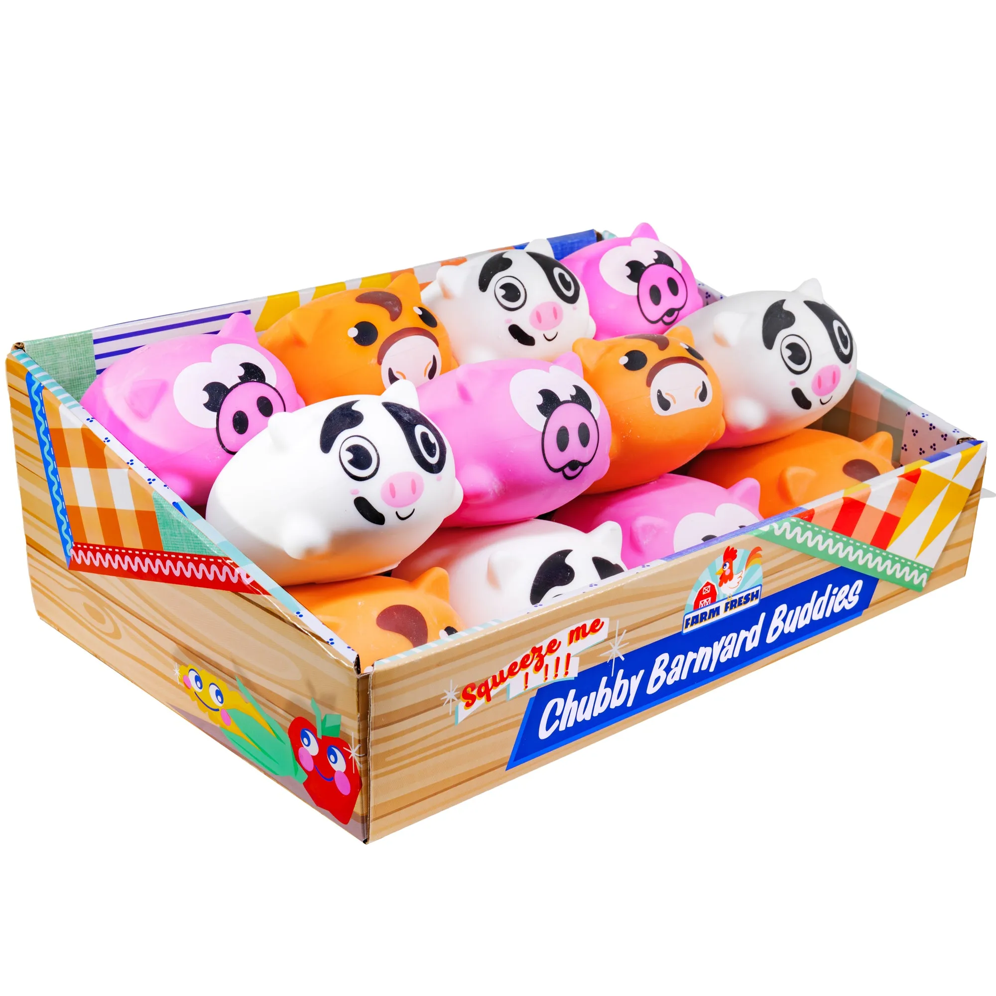 Farm Fresh Chubby Barnyard Animals