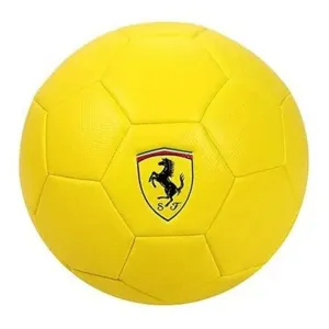 FERRARI Size 5 MACHINE SEWING SOCCER BALL- YELLOW BY MESUCA