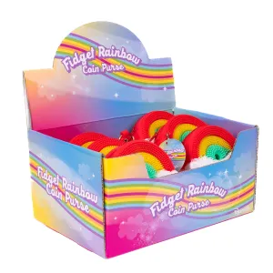 Fidget Rainbow Coin Purse & Key Chain