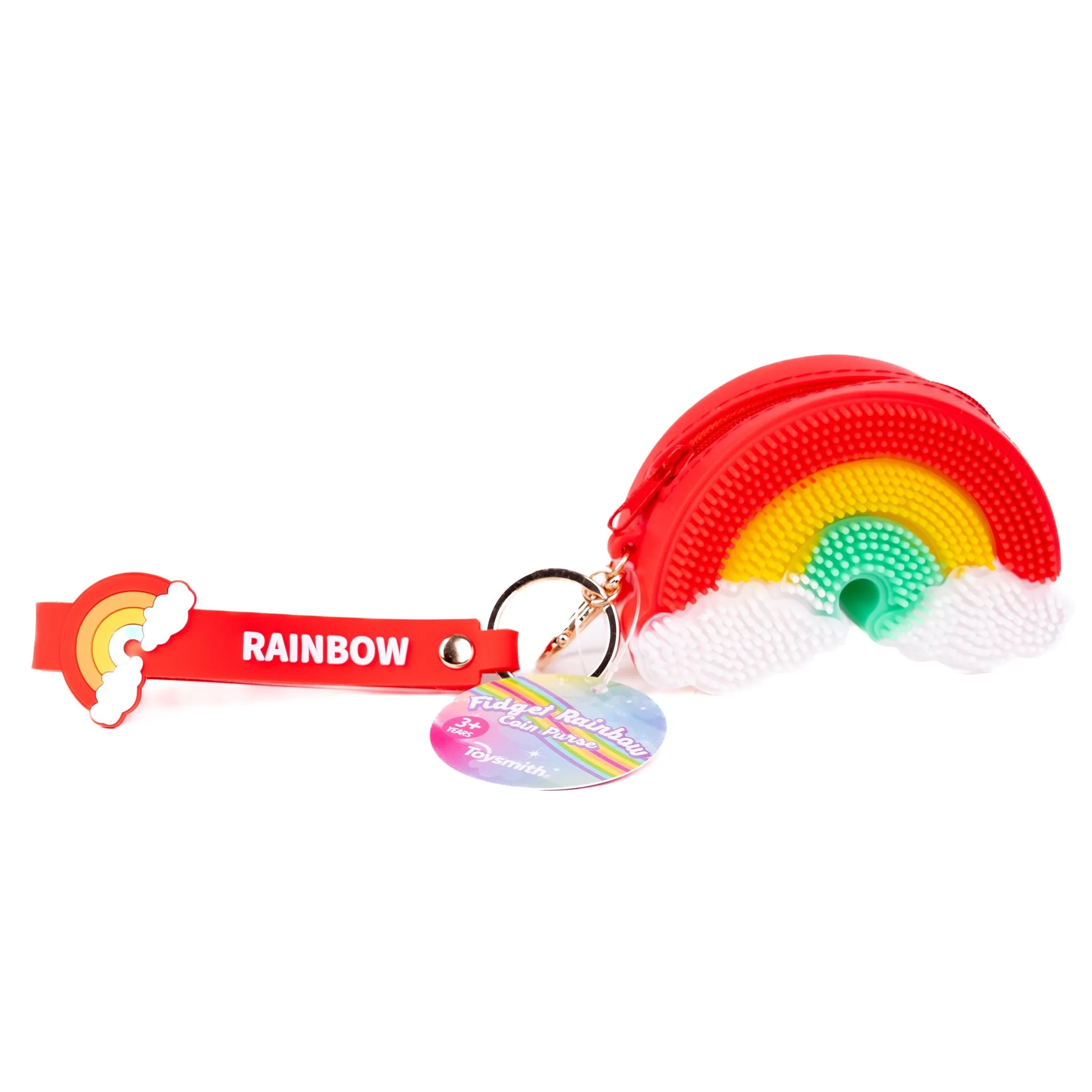 Fidget Rainbow Coin Purse & Key Chain