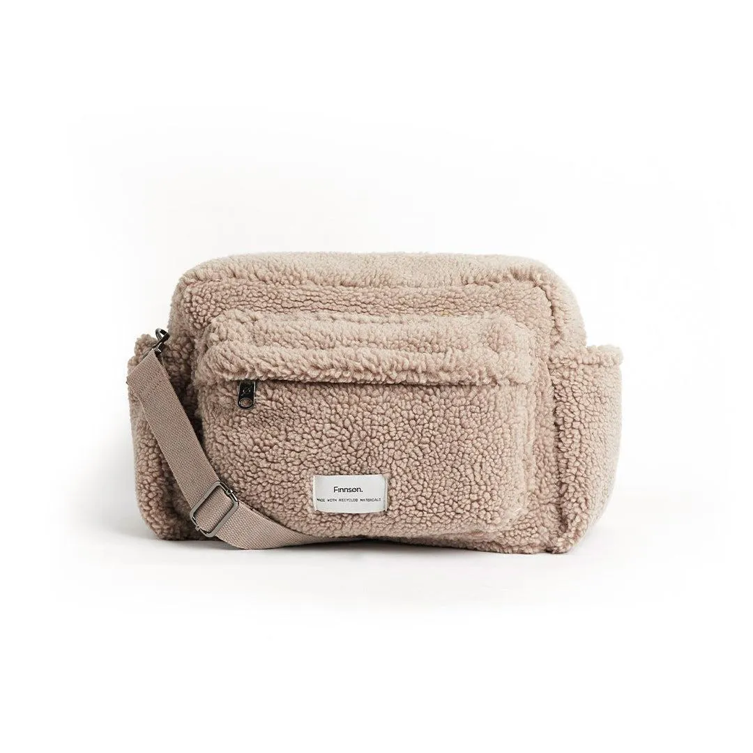 Finnson Freya Eco Stroller Organiser with Stroller Clips - Beige
