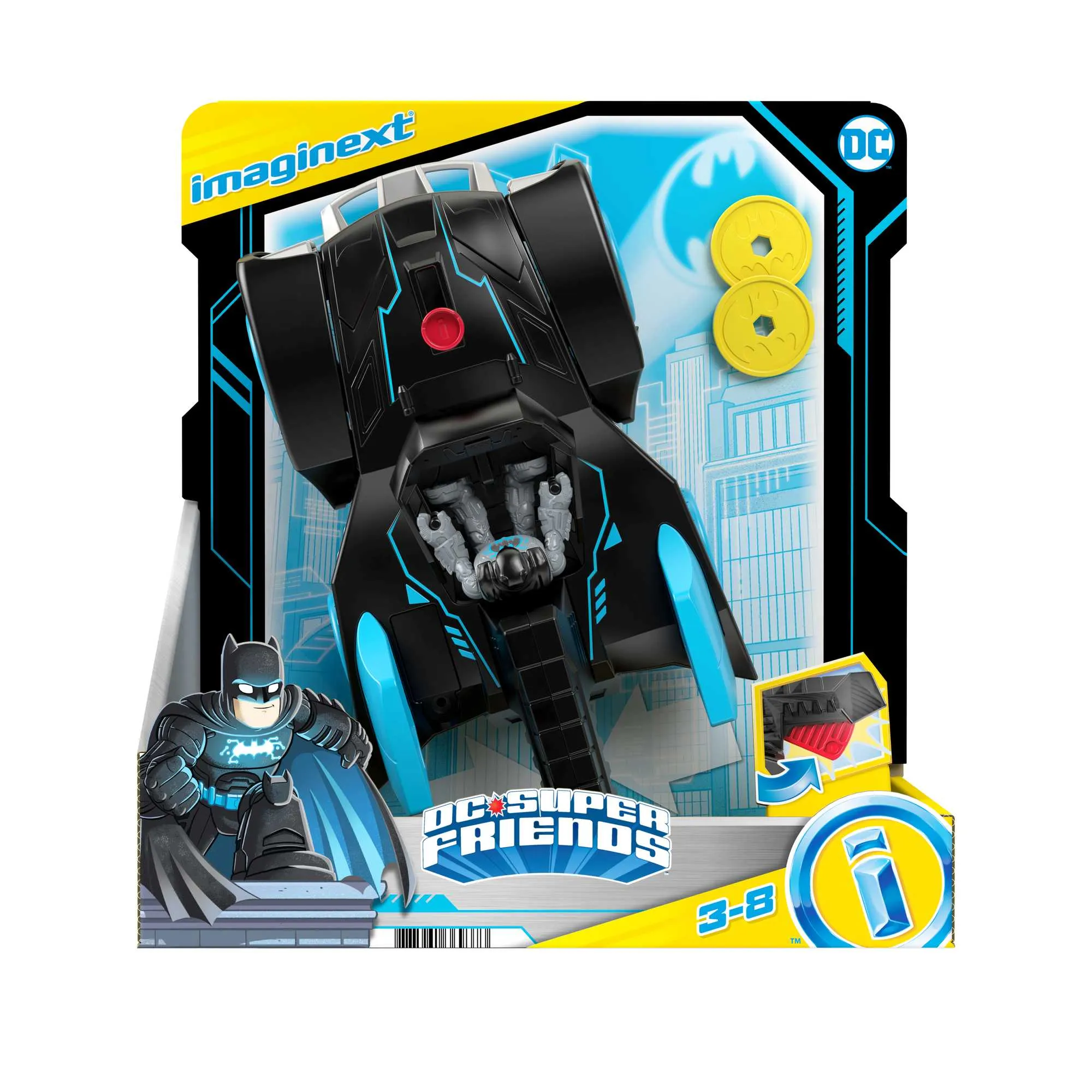 Fisher-Price Imaginext DC Super Friends Bat-Tech Batmobile