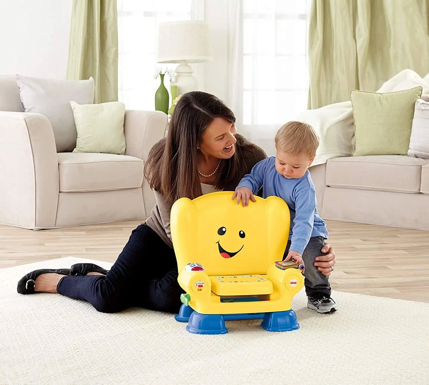 Fisher-Price Laugh & Learn Smart Stage Yellow Activity Chair
