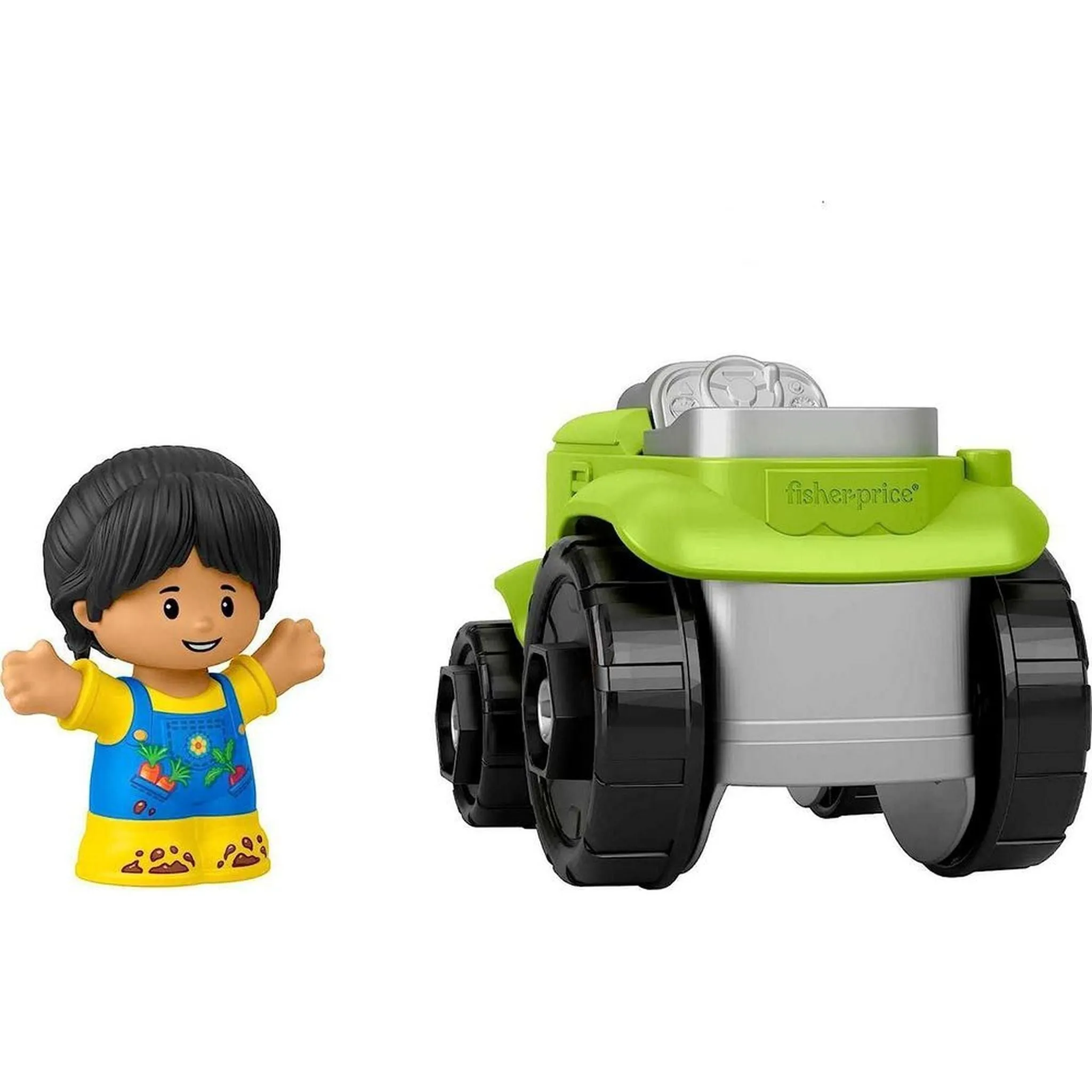Fisher-Price Little People Transports Green Tractor
