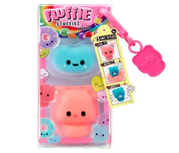 Fluffie Stuffiez Mini Jellybean And Gummy Bear
