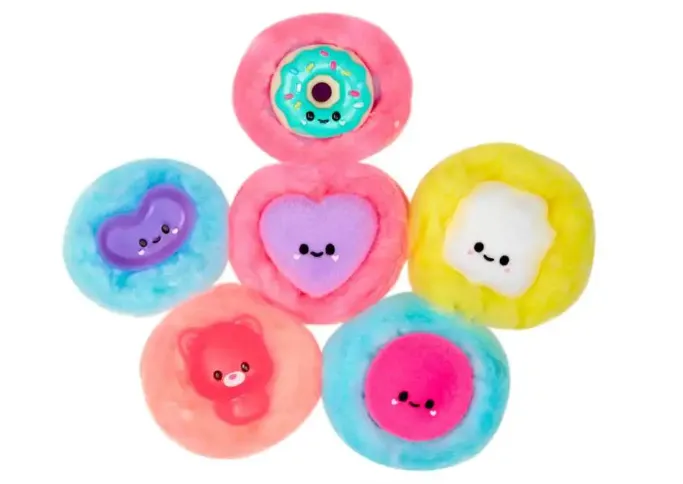 Fluffie Stuffiez Mini Jellybean And Heart Candy