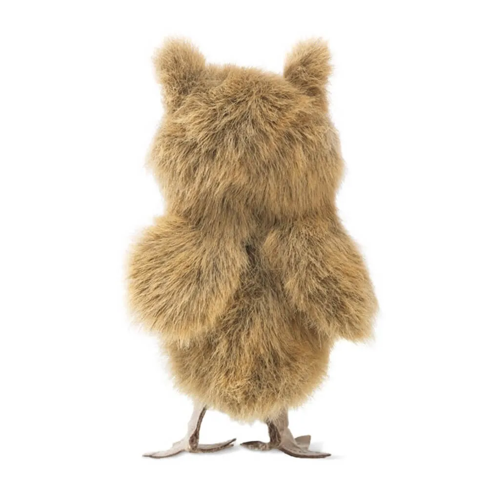 Folkmanis Mini Great Horned Owl Finger Puppet