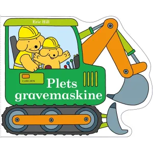 Forlaget Carlsen Plets gravemaskine